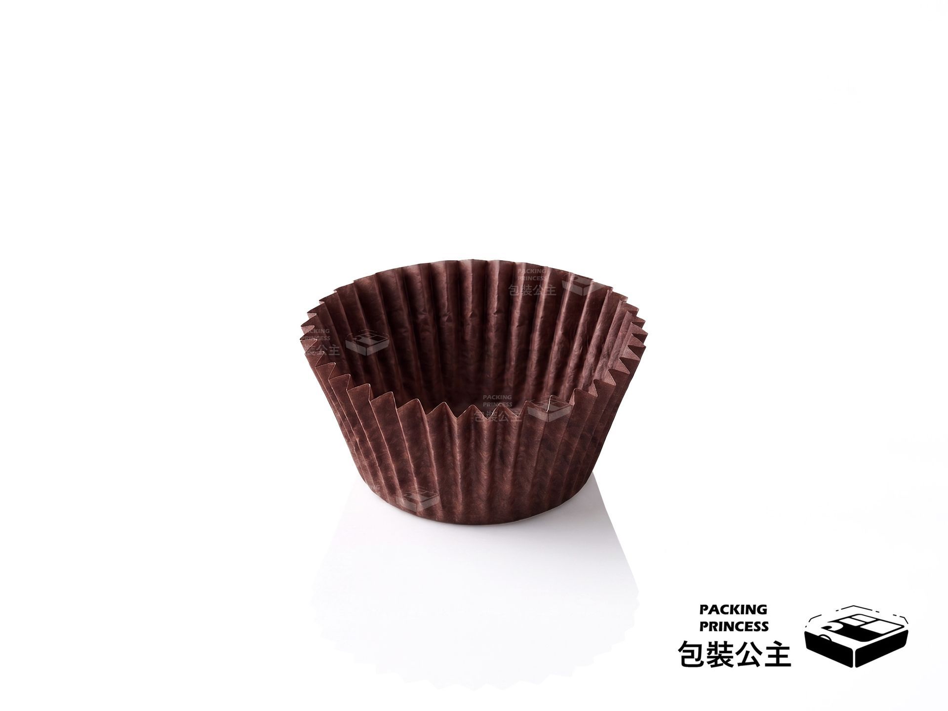 Oil-resistant paper cups | Coffee-colored oil-proof paper cups, imported from Europe and America, professional baking grade (600 cups/can)