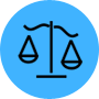 justice scale icon
