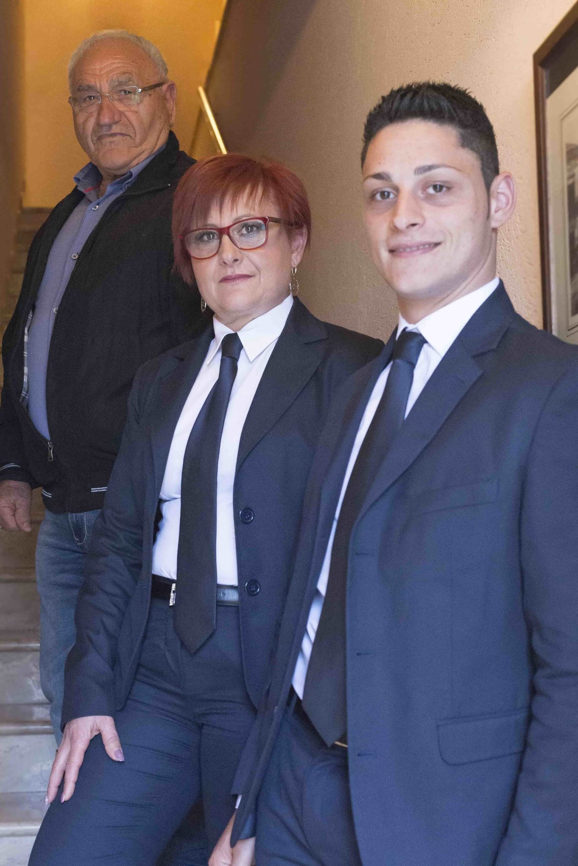 Titolari dell'agenzia funebre