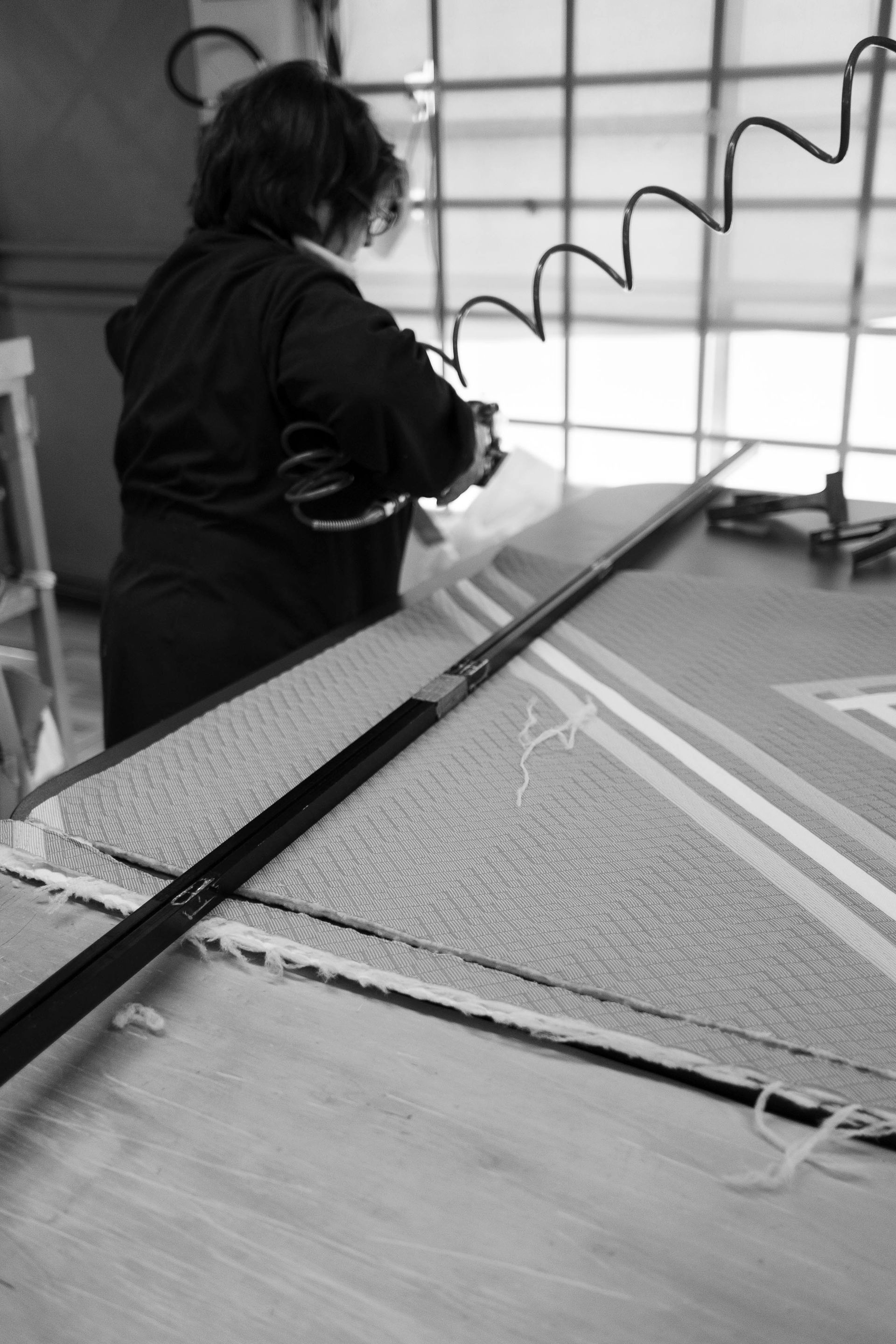 Foto produzione materassi Fabbrica di materassi Dormire Materassi Filone