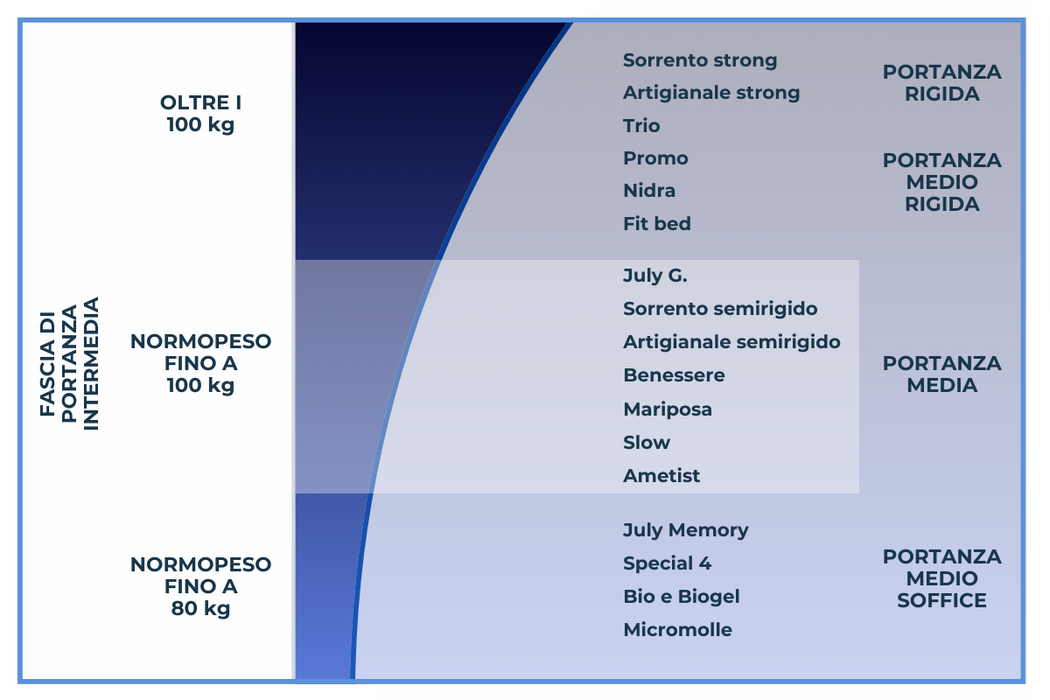 Una grafica blu e bianca con la parola normapeso sopra