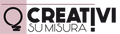 A logo for a company called creativi su misura