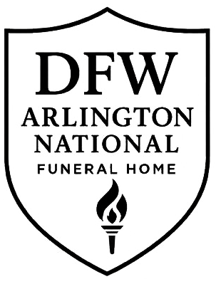 The logo for sample funeral home is shown on a white background.