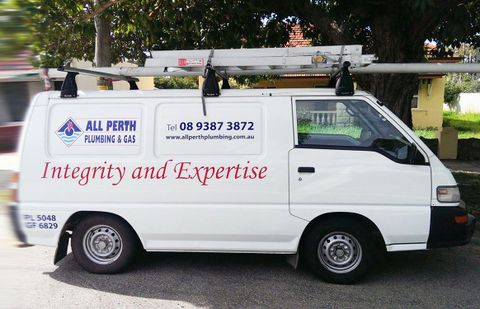 Company Van — Karrinyup, WA — All Perth Plumbing & Gas