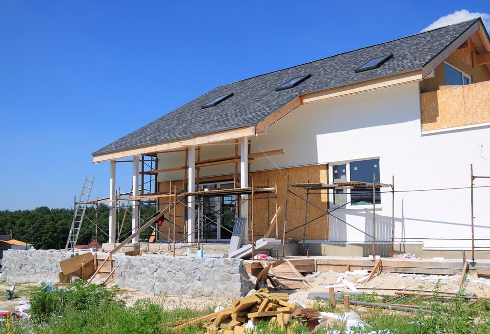 House Under Construction, Exterior View — AD Plumbing & Maintenance in Nicholls, ACT