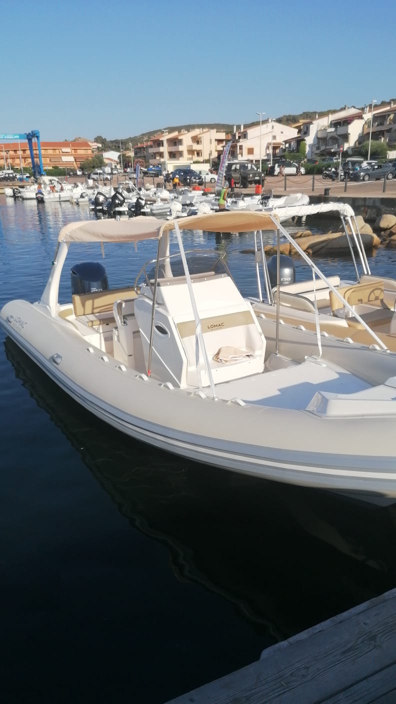 affitto gommone estivo