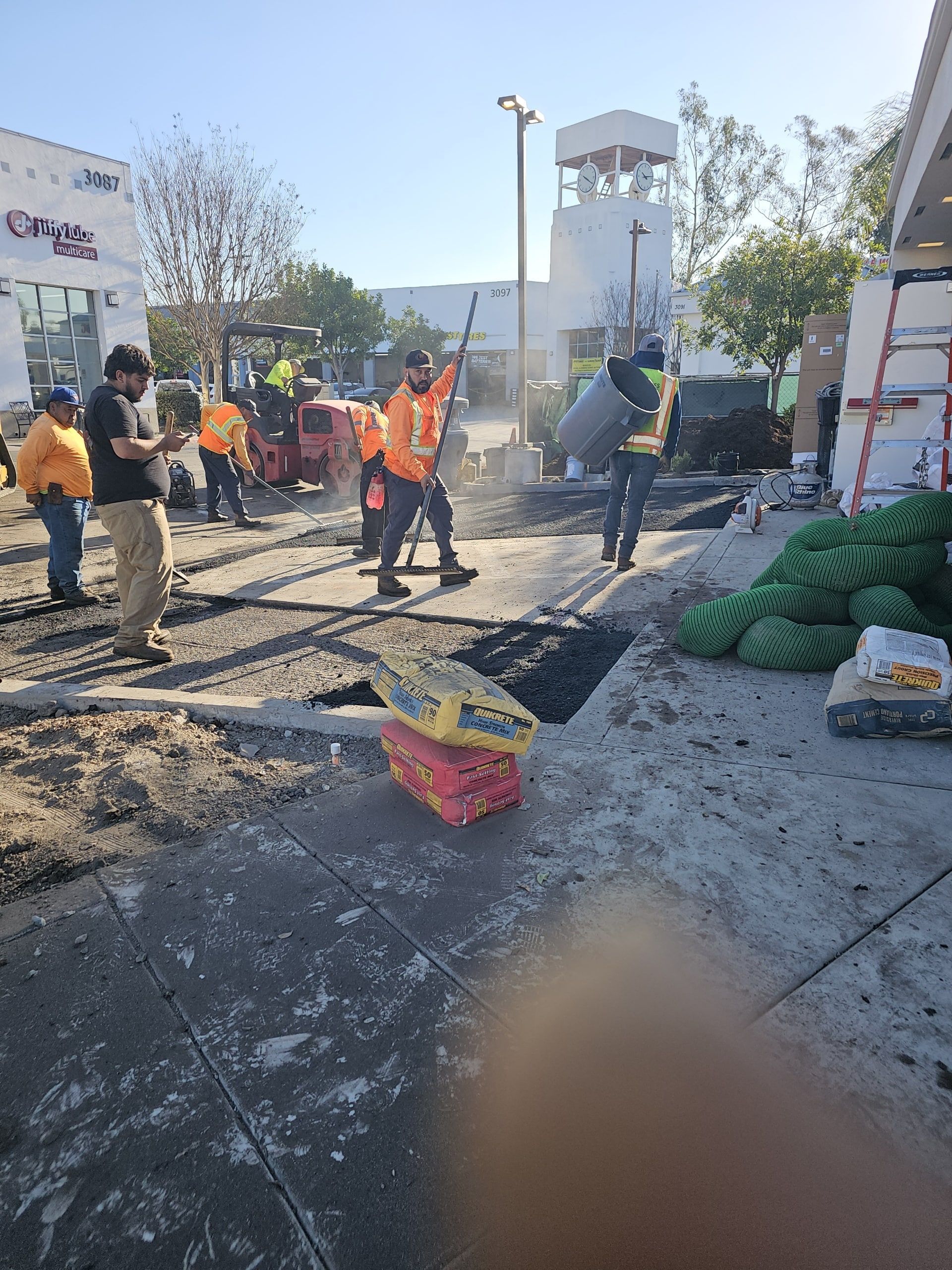 asphalt construction