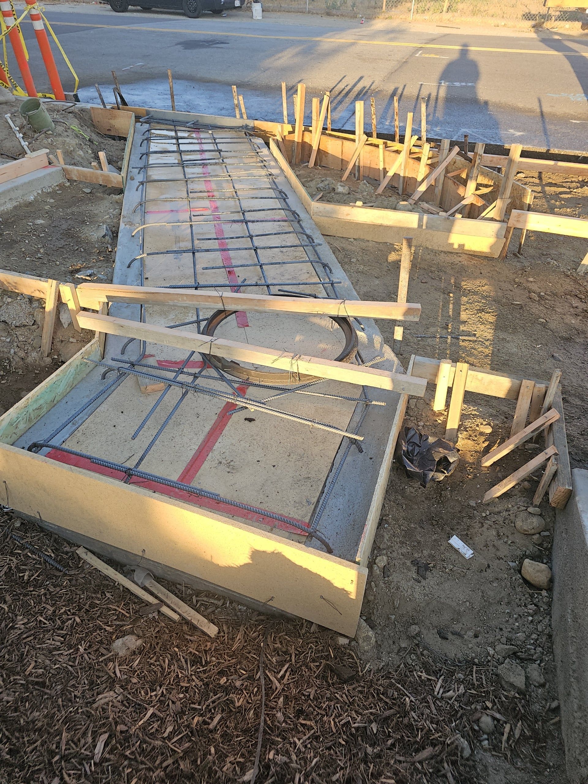 concrete stairs