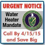 Water Heater Mandate — Toledo, OH — Alternative Plumbing Plus, Inc.