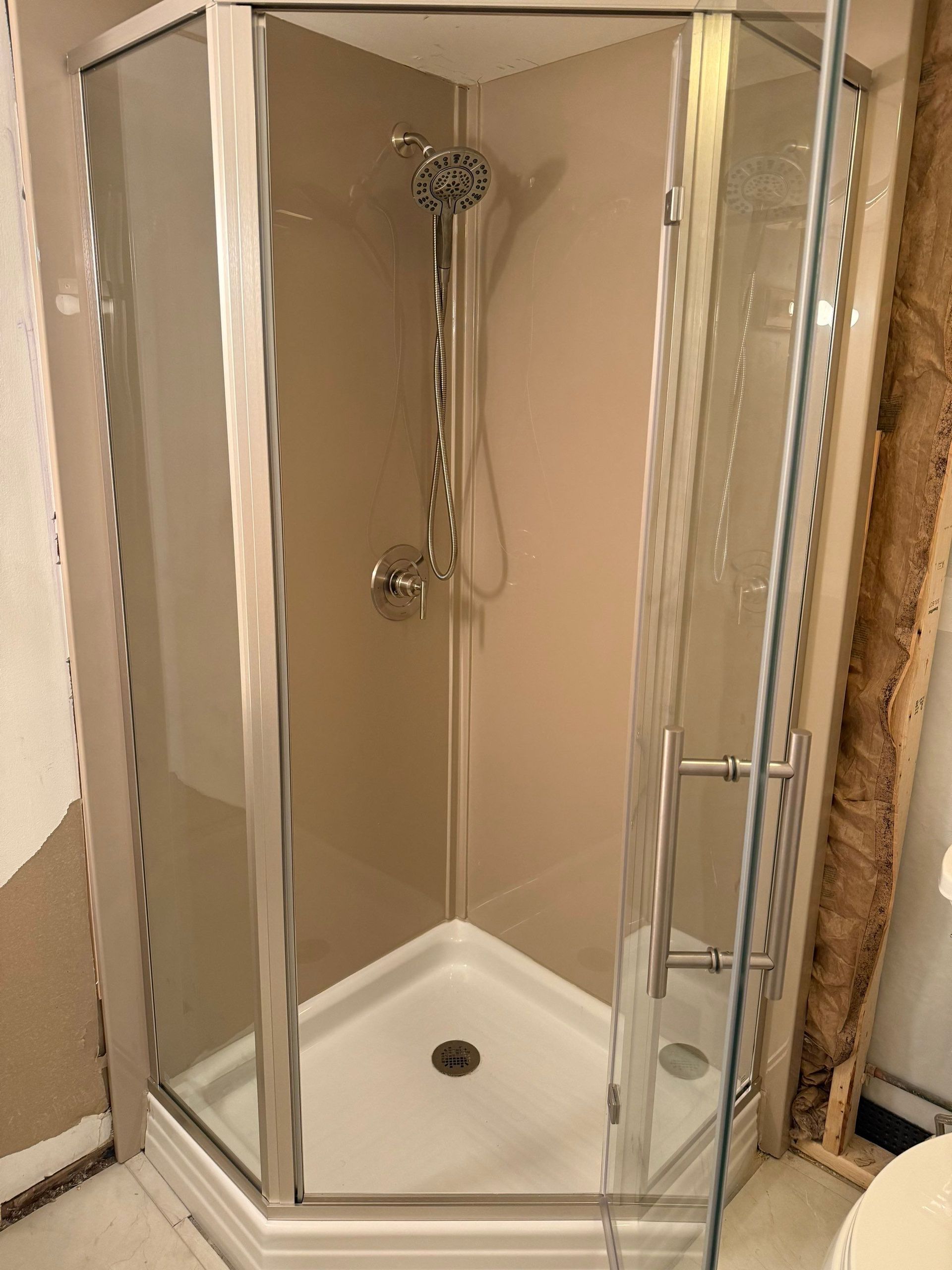 Shower installation in Florissant, MO.