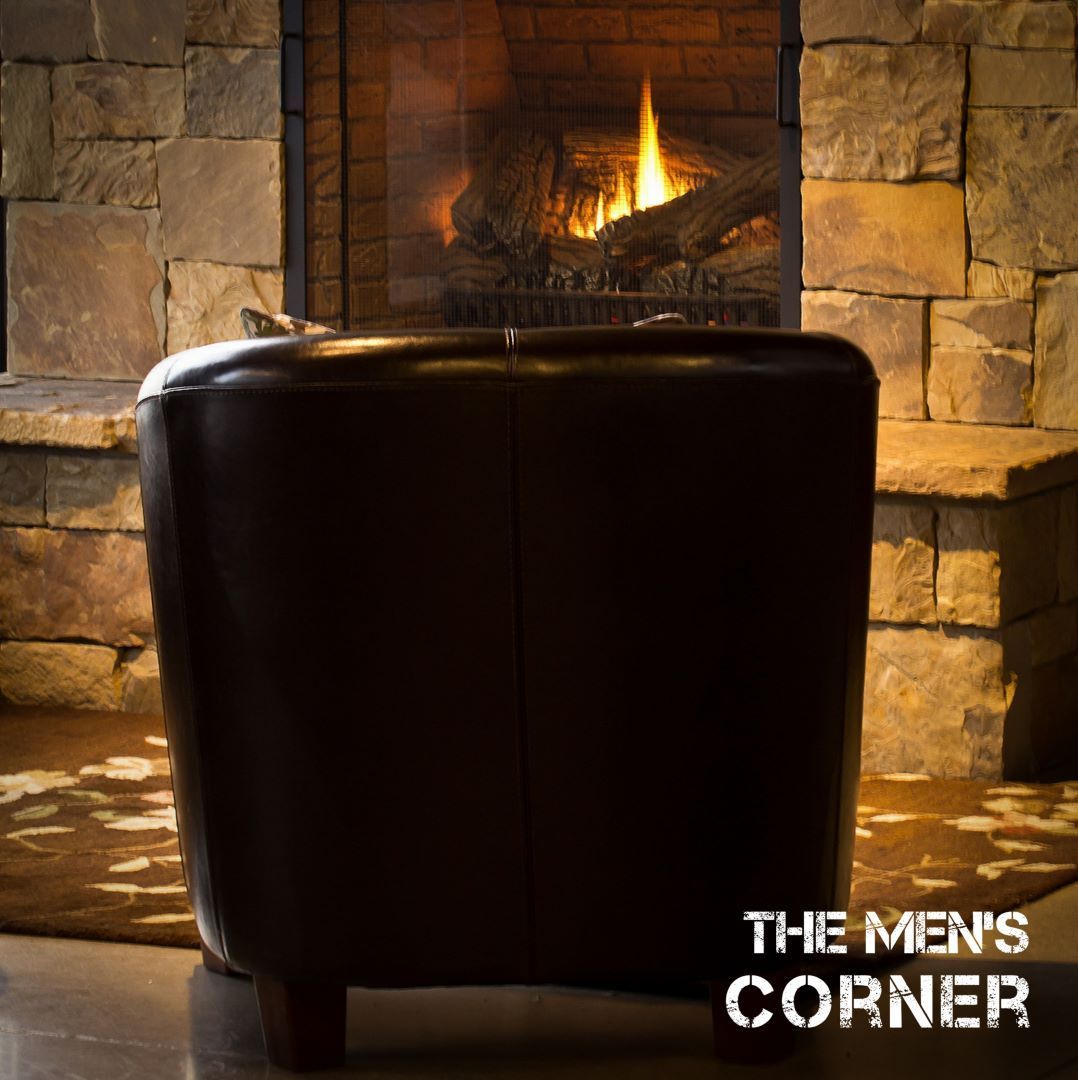The Men's Corner Black Chair