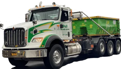 D.B Containers Service Truck