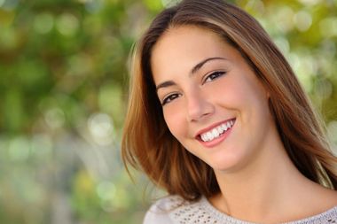 Smiling Woman — Rancho Cucamonga, CA — Accent on Dentistry