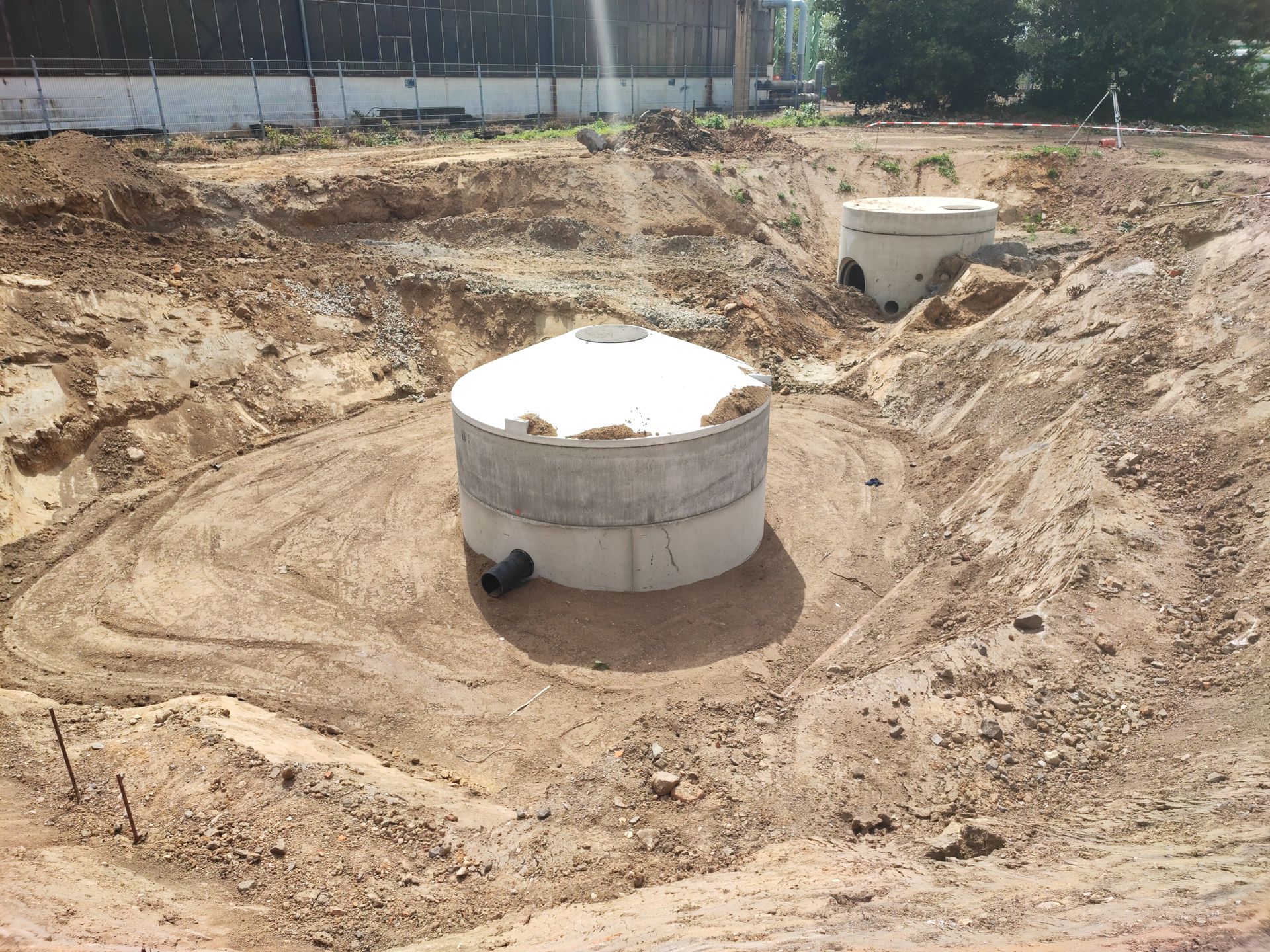 Sedimentationsanlage