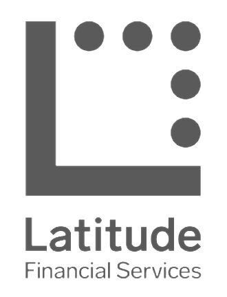 It is a logo for latitude financial services.