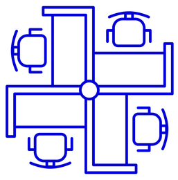 Cubículos con mamparas