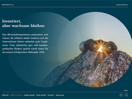 Redaktion Newsletter Alpen Privatbank 