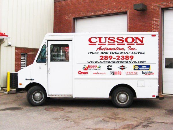 Visit us at  Cusson Automotive in South Windsor, CT