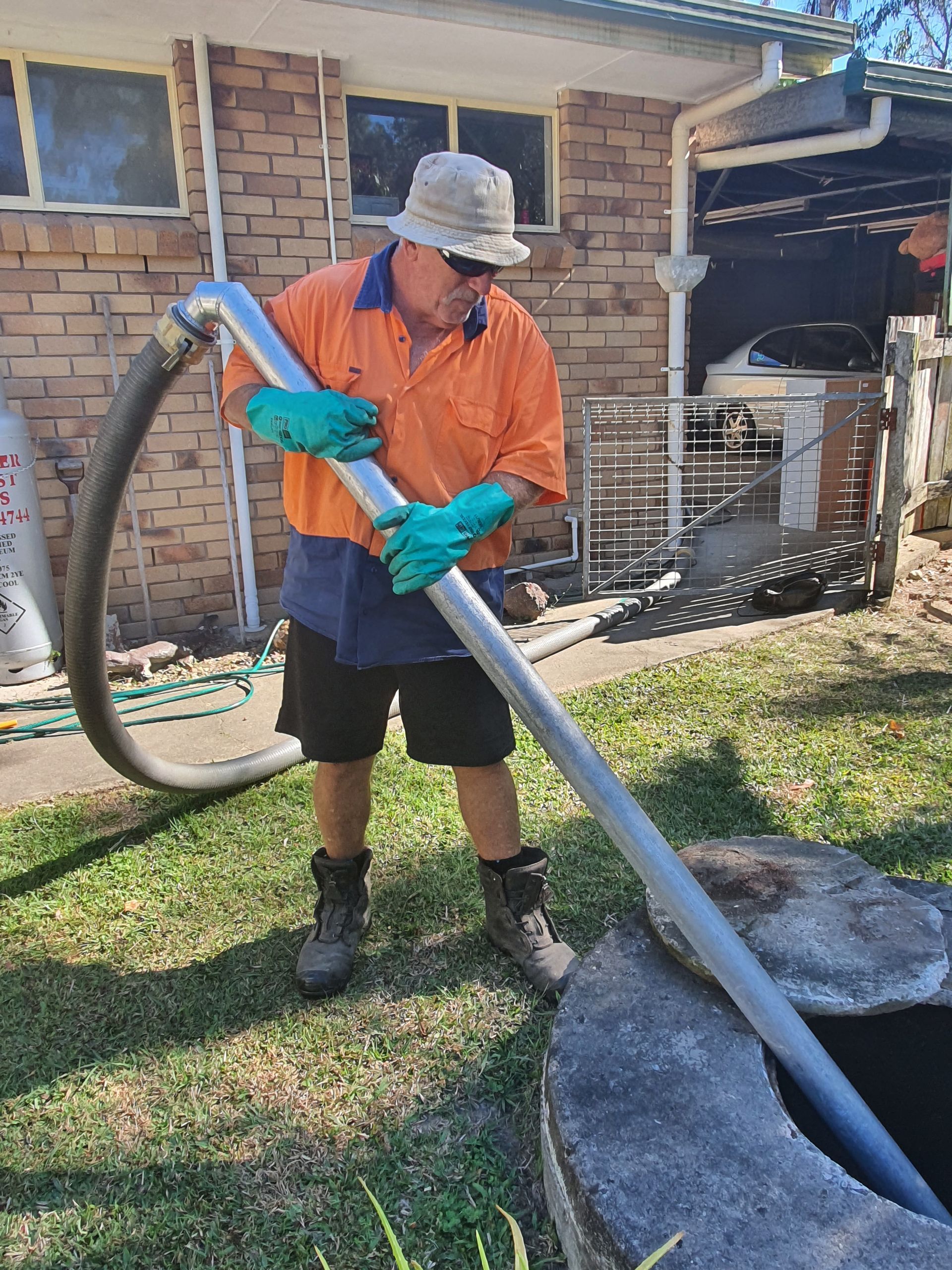 Cleaning Sludge from Septic System — Waste Disposal Near Me in Australia