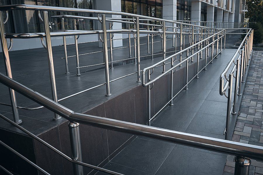 galvanized handrail steal balustrades