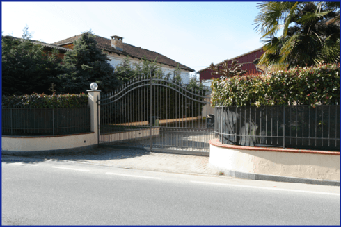 Cancello in metallo