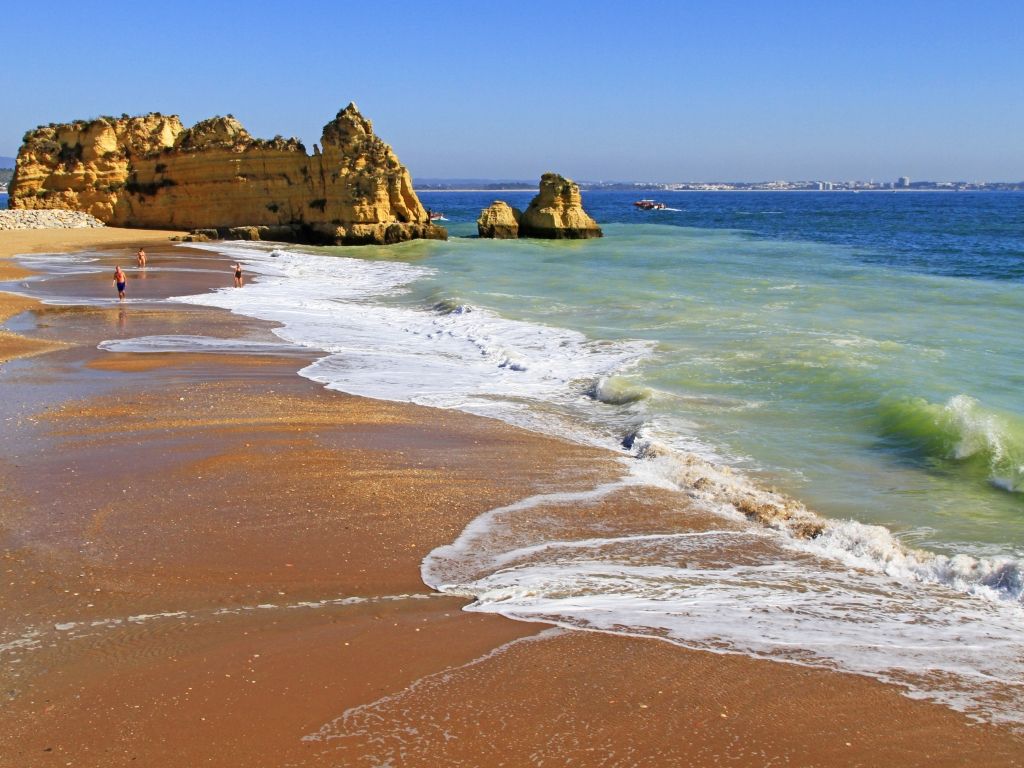 Beach in The Algarve, Portugal
