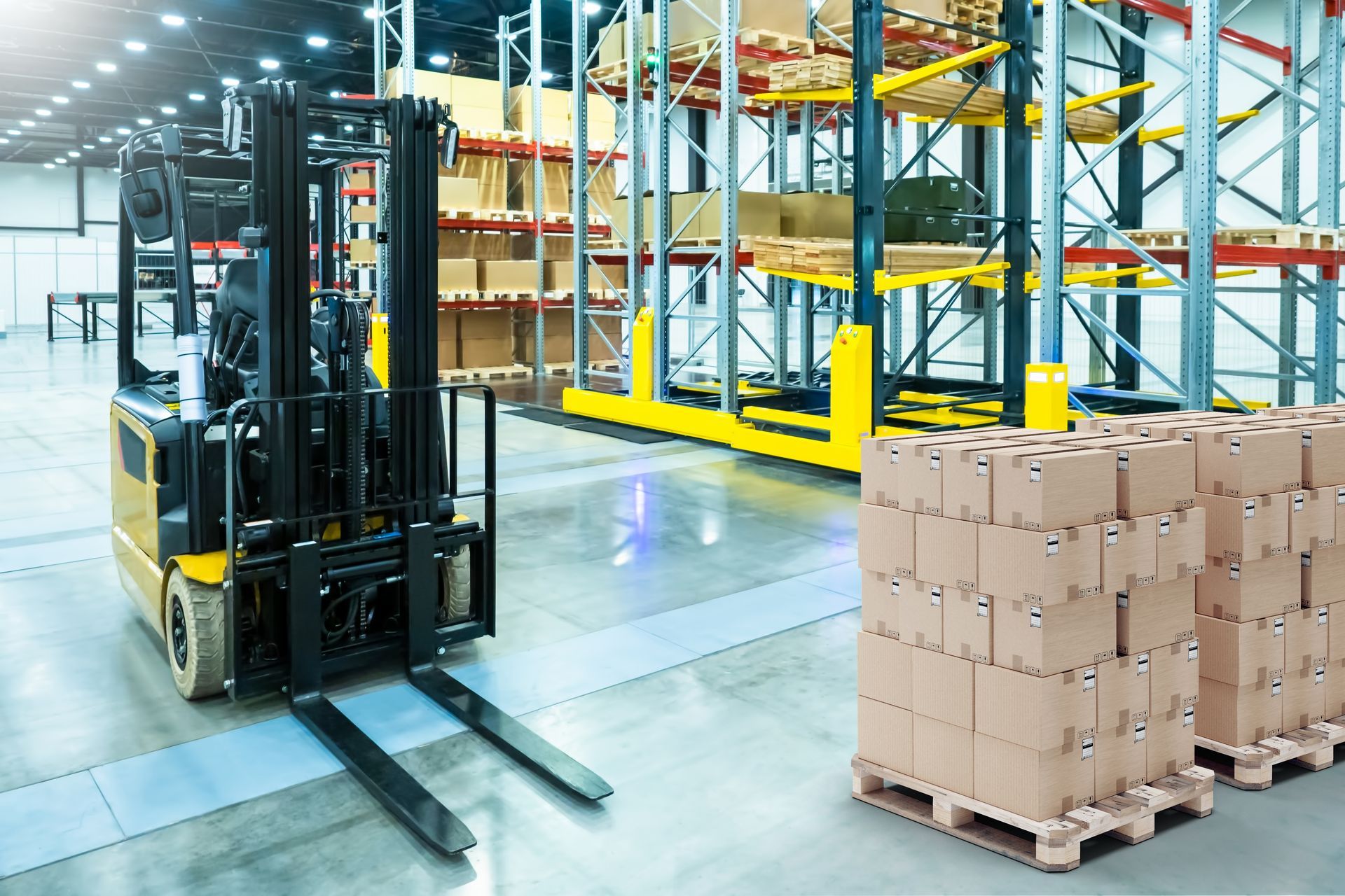 Close-up of a black metal industrial part, curved with a circular opening, holding a silver rod. Orange background.