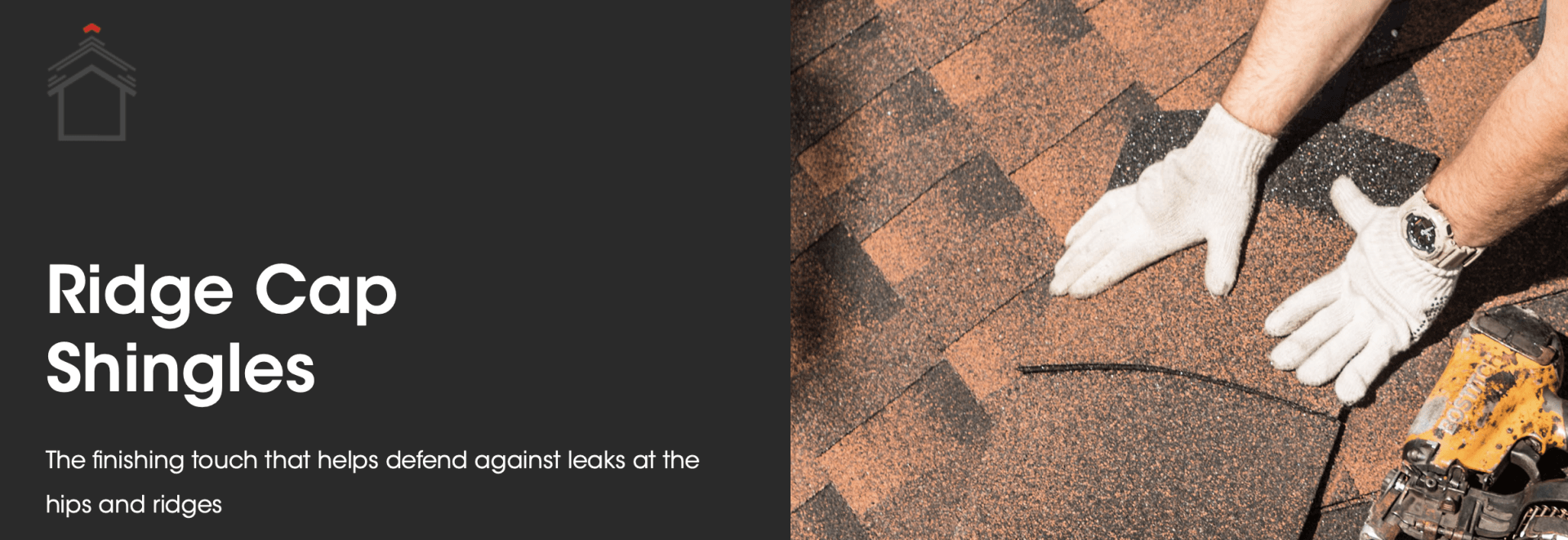Gaf ridge cap shingles roofing contractor