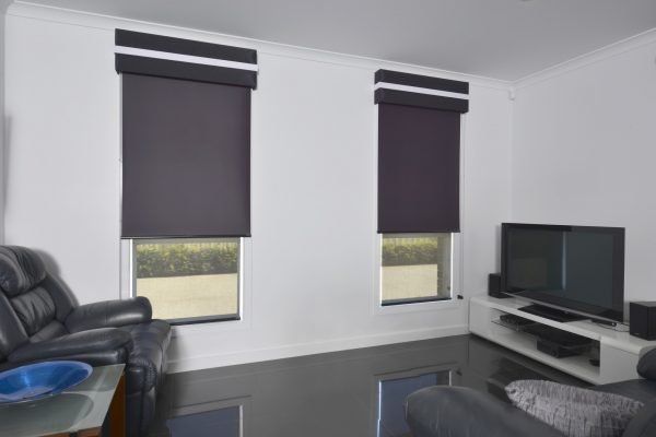 Roller Blinds Curtain — Custom Window Furnishings in Wagga Wagga, NSW