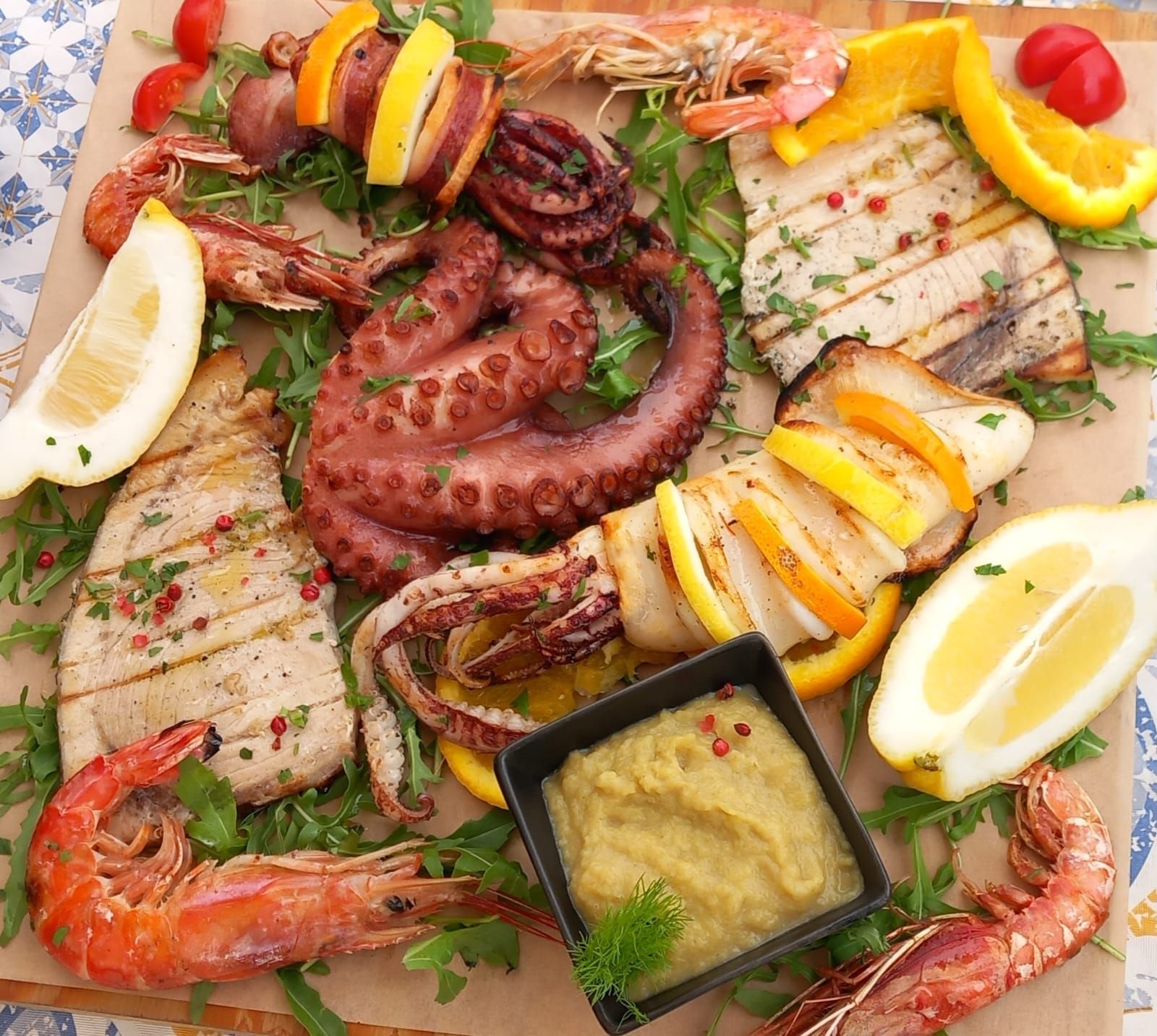 Grigliata msta di pesce - Ristorante Castellammare del Golfo - Ristorante Petrolo