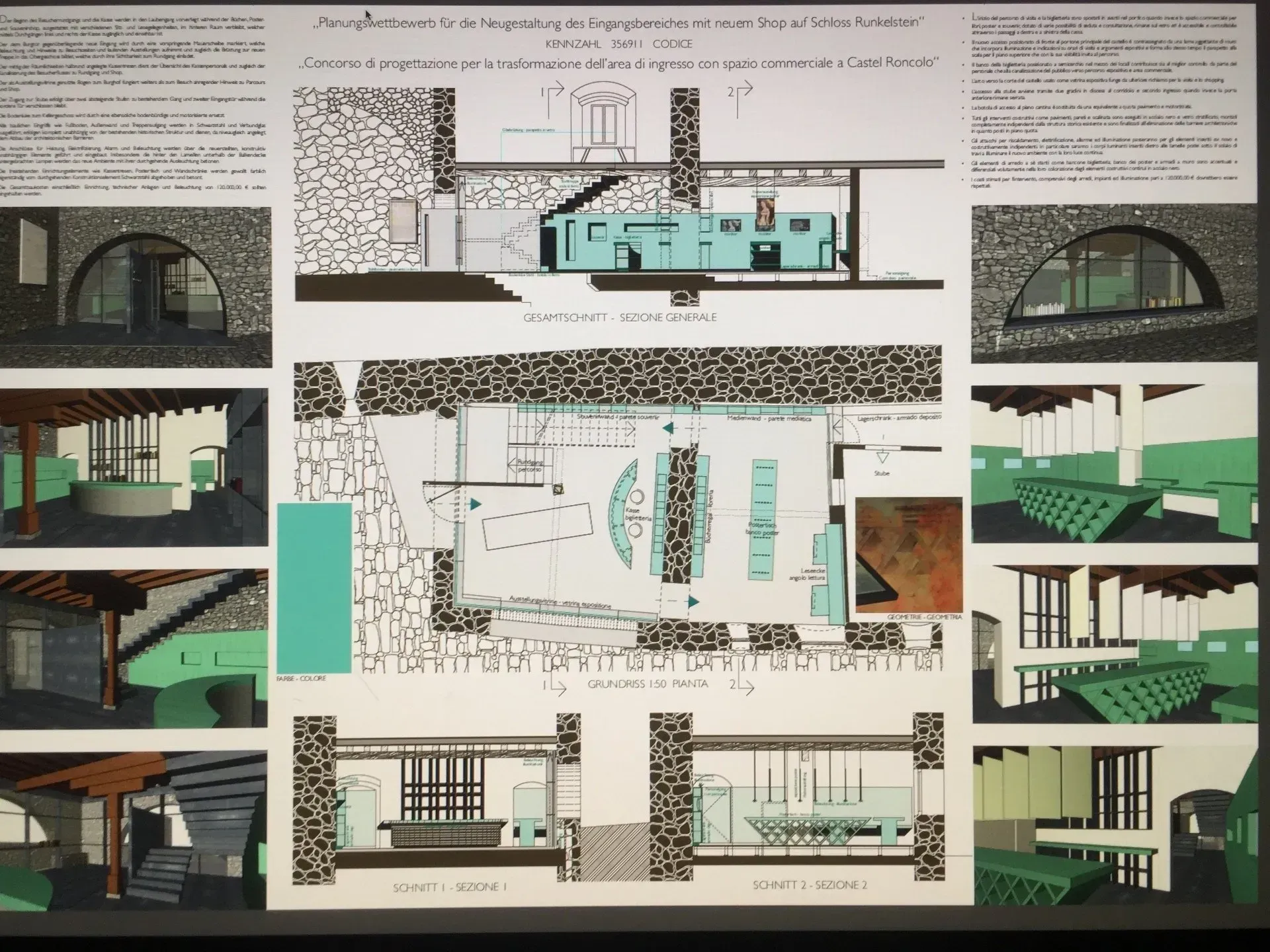 Allestimento - Einrichtung