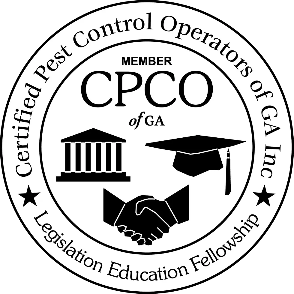 The logo for certified pest control operators of ga inc.