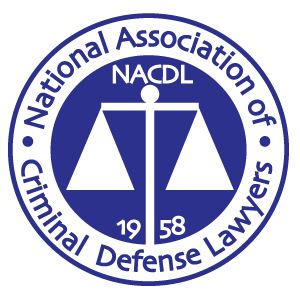 The logo for the national association of criminal defense lawyers
