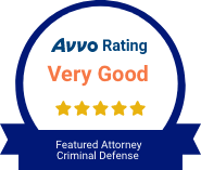 Avvo rating very good featured attorney criminal defense
