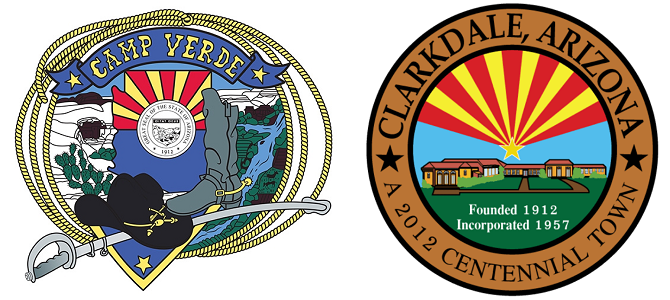 The Town of Camp Verde and Clarkdale Logos