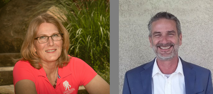 Yavapai County School Superintendent candidates Kara Woods and Steve King