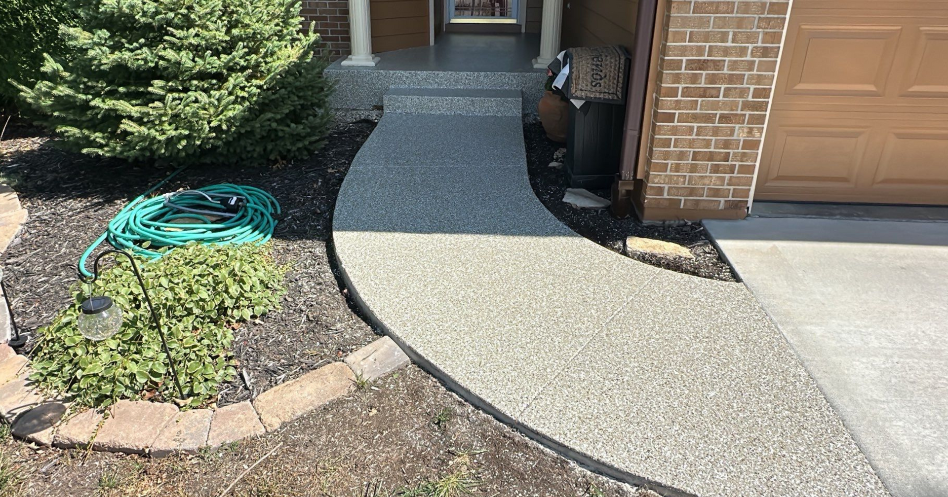 Concrete Coatings of Kansas: Your Partner in Porch Step Transformation