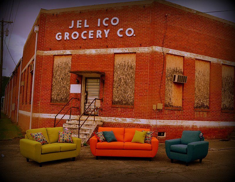 Couch  — Colorful Couch in Elizabethton, TN