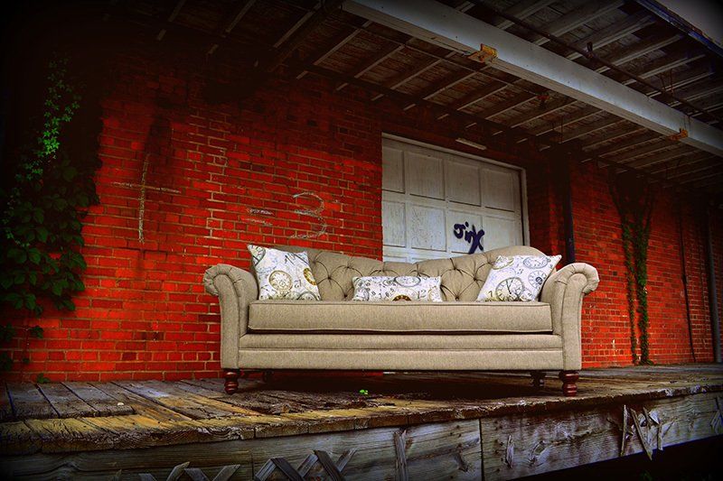Club Chair  — Brown Studio Couch in Elizabethton, TN