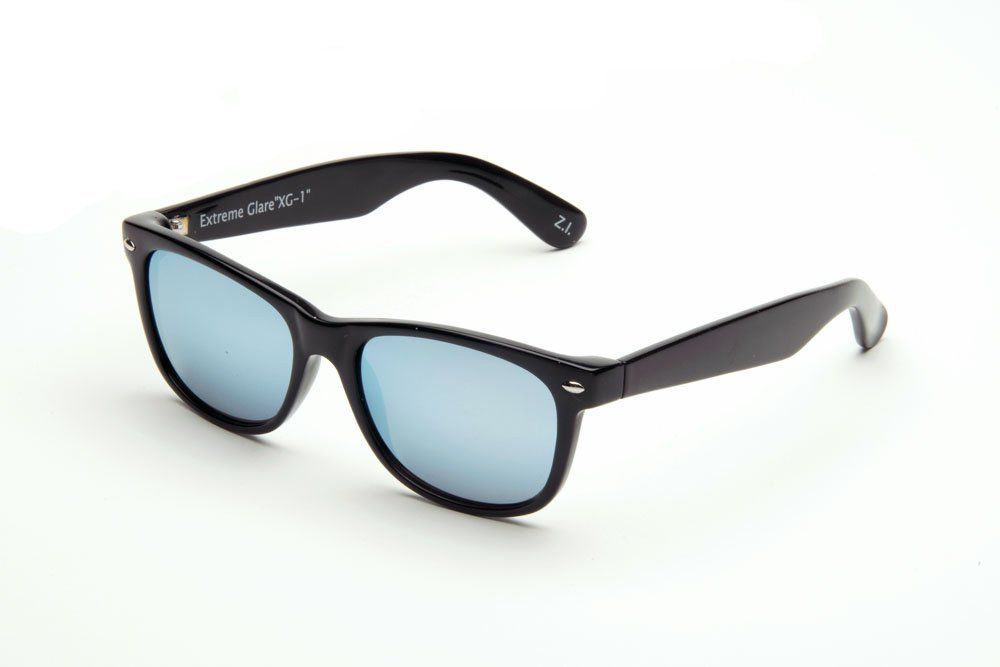 Blue Mirror Wayfarers