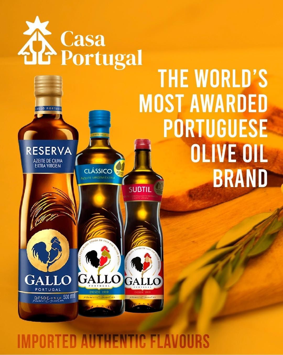 The World's Most Awarded Portuguese Olive Oil Brand Imported Authentic Flavours — Casa Portugal In South Hurstville, NSW