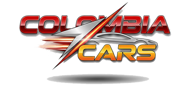 Logotipo de Colombia Cars: un escudo con una 'G' roja/amarilla en su interior, 