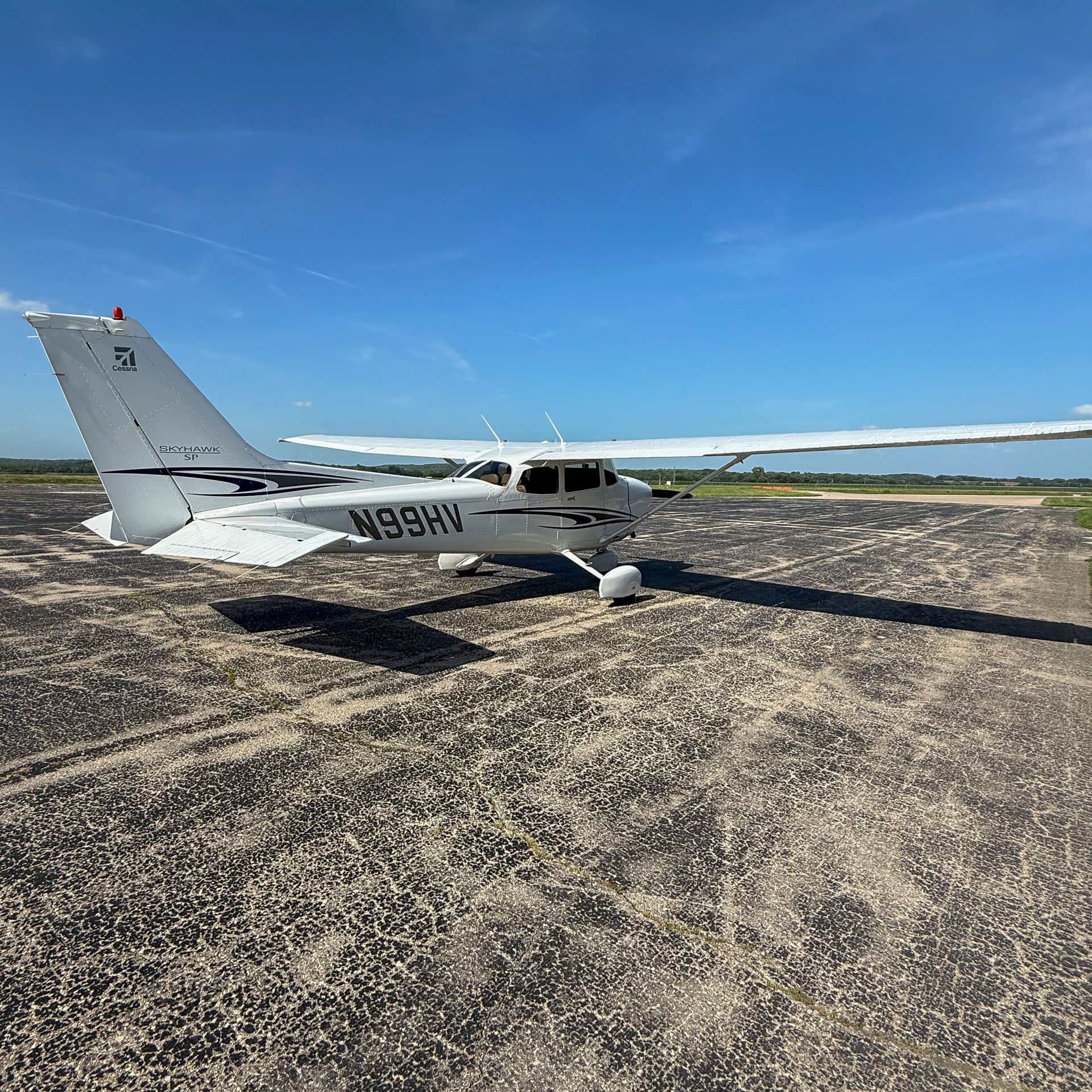 Hetrick Air Service Cessna for training in Lawrence