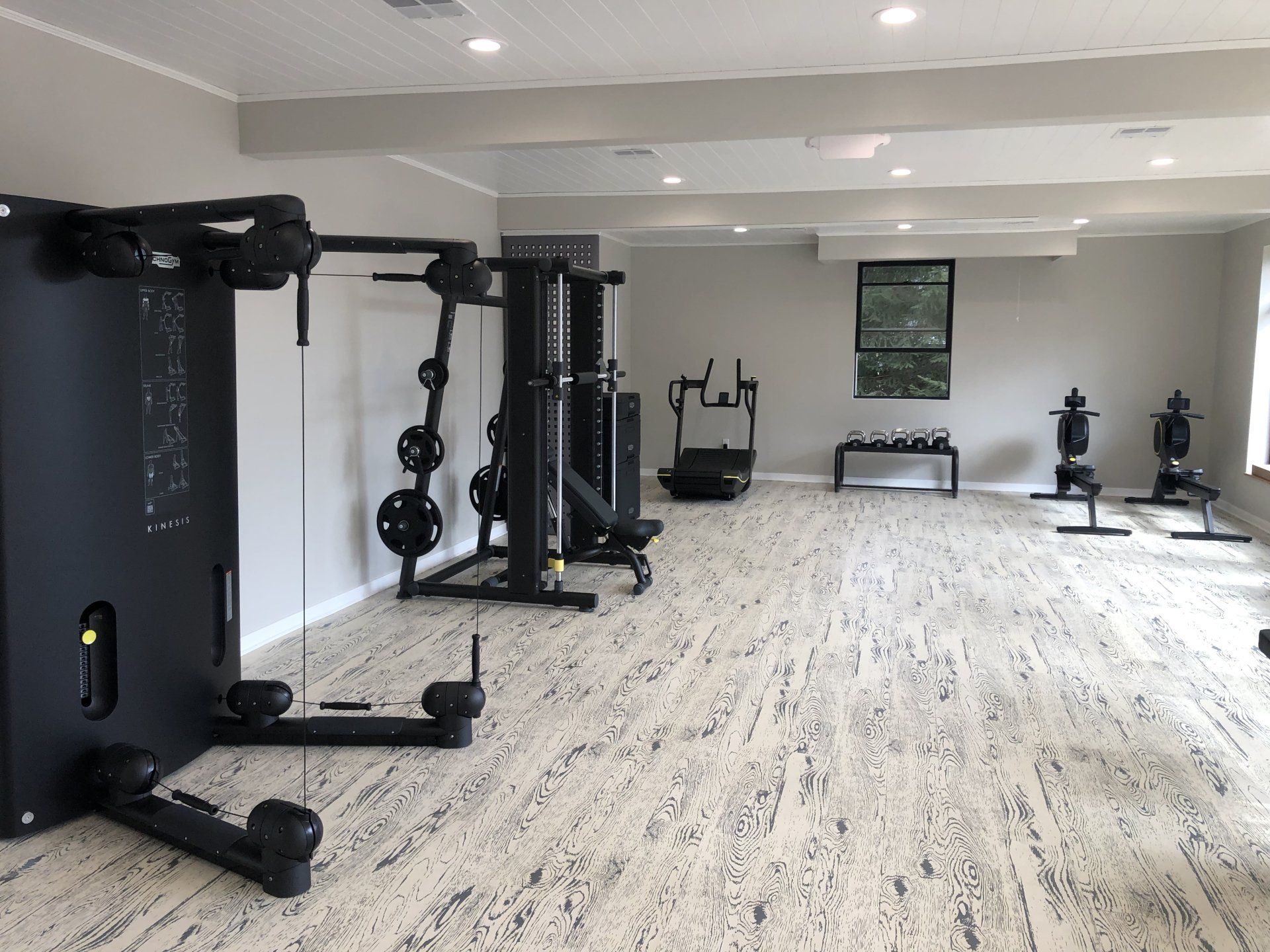 Completed Daily Fitness gym featuring strength and cardio equipment.