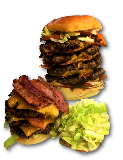 Triple or Quadruple Burger
