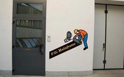 sede della ditta di Gallarate specializzata in coperture per l'edilizia