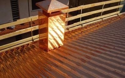 canali di gronda per tetti e coperture edili