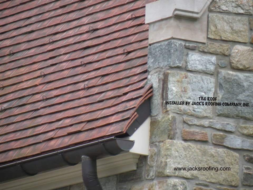 Tile roof installed by Jack's Roofing Company, Inc.