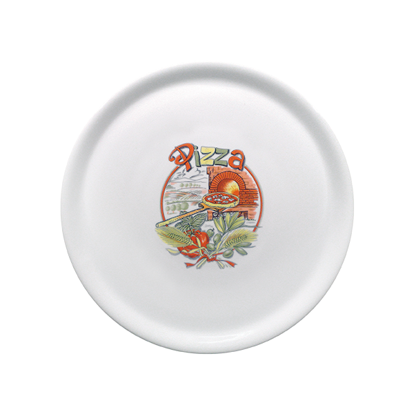 DECORATE PIZZA PLATE #1