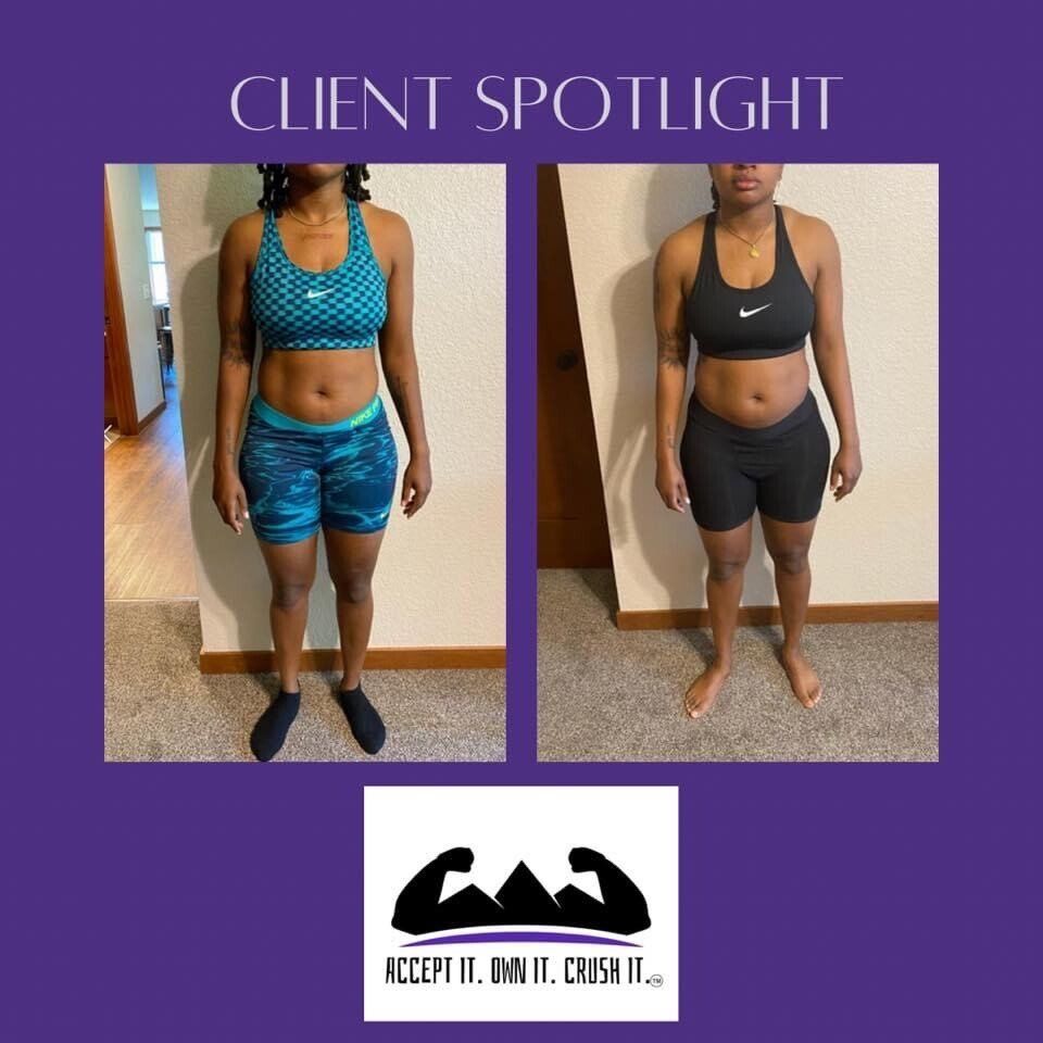 Front View Before And After — Monee, IL — K-Ray Fitness At AOC Gym